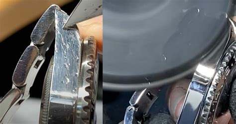 can you get scratches out of rolex glass|how to polish Rolex scratches.